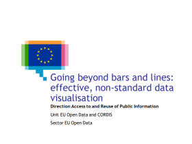 Going beyond bars and lines: Effective, non-standard data visualisation